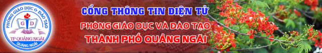 PHÒNG GD&ĐT TP QUẢNG NGÃI